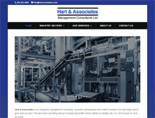 Tablet Screenshot of hartconsultants.com